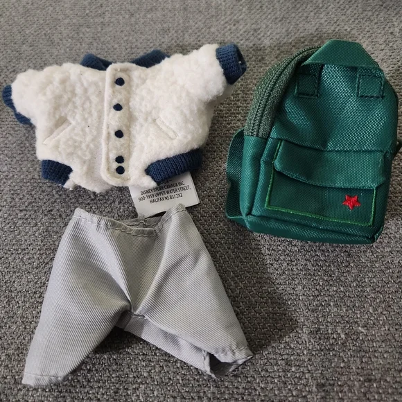 Disney nuiMOs Outfit-Sherpa Fleece Jacket with Backpack - Picture 2 of 4